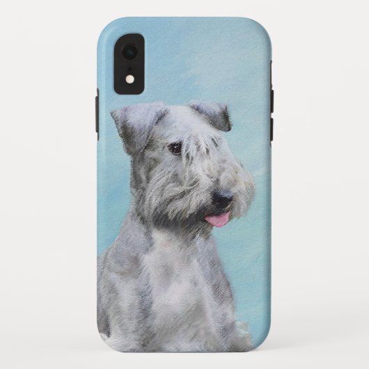 Cesky Terrier 絵画's – かわいいオリジナルドッグアート Case-Mate iPhoneケース (裏面)