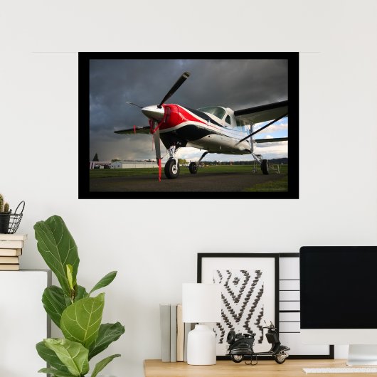 Cessna 208 Grand Caravan ポスター (ホームオフィス)
