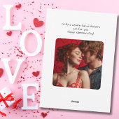 Cessna Airplane carries Flower Bouquet Photo Funny シーズンカード