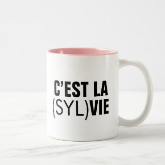 C'estのla (Syl)は竸います- C'estのlaは竸います ツートーンマグカップ