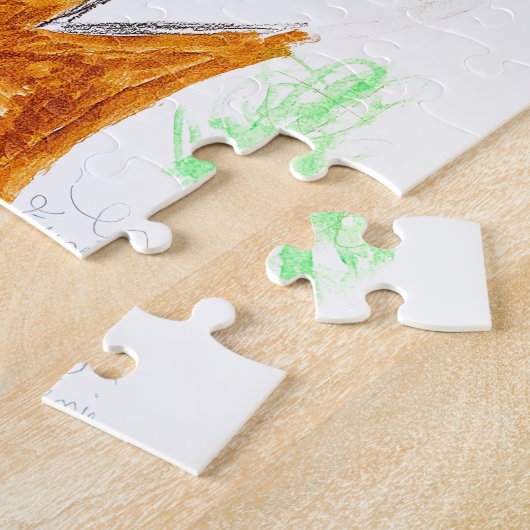 C'est en pratiquant qu'on devient bon ジグソーパズル (側面)