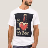 C'est la Bière, Pas Toi 🍺 Tシャツ (正面)