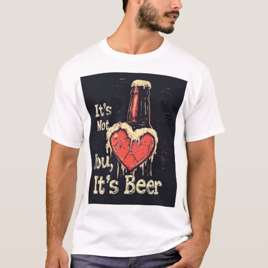 C'est la Bière, Pas Toi 🍺 Tシャツ (正面)