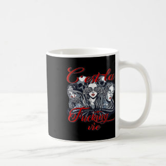 Cest La Foring Vie Dont、聞いてTattooを見る コーヒーマグカップ