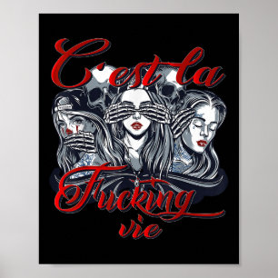 Cest La Foring Vie Dont、聞いてTattooを見る ポスター