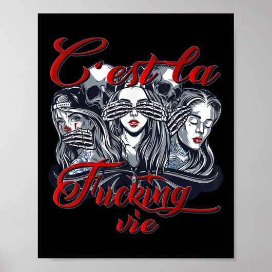 Cest La Foring Vie Dont、聞いてTattooを見る ポスター (正面)