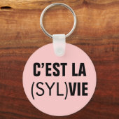 C'est la (Syl)Vie - C'est la Vie キーホルダー (正面)