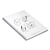 C'est La Vieスクリプモダントパーソナライズされた ノートブック (右側)