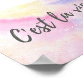 CEST LA VIEフランスの These Life ポスター (角)