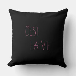C'est La Vie – それは人生フランスの- クッション