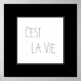 C'est La Vie – それは人生フランスの- ポスター