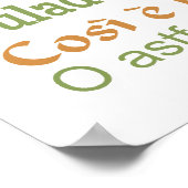 C'est La Vie カスタムポスター ポスター (角)