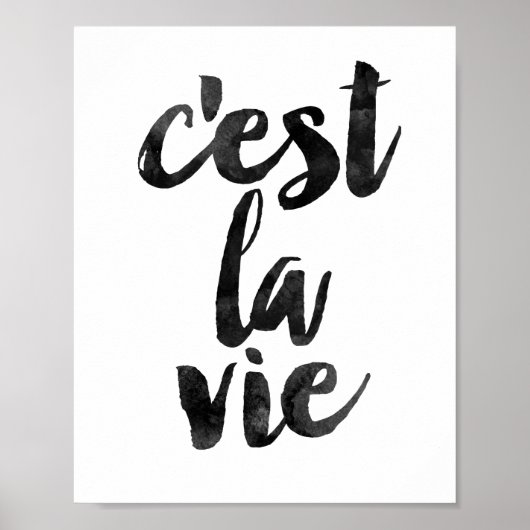 C'est La Vie ポスター (正面)