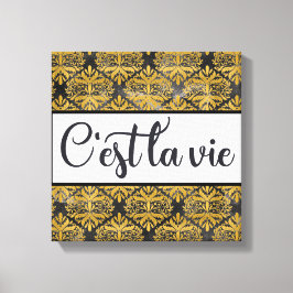 C'est La Vie Canvas Print キャンバスプリント