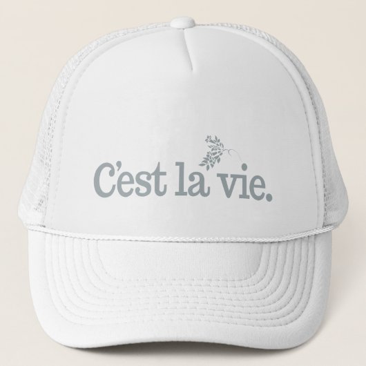 C'est La Vie hats キャップ (正面)