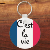 C'est la vie keychainも キーホルダー (正面)