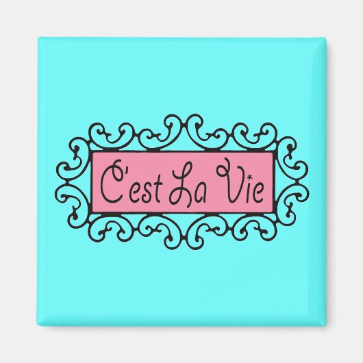 C'est La Vie (That is Life) to マグネット (正面)