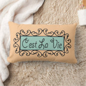 C'est La Vie to Lumbar 13 x 21 ランバークッション (ブランケット)