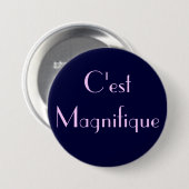 C'est Magnifique 缶バッジ (正面&裏面)