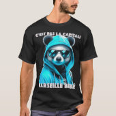 C'est pas la capitale c'est marseille bebe marseil tシャツ (正面)