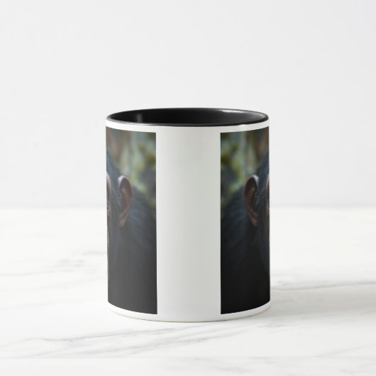 C'est qu'il fait peur le chimpanzé. マグカップ (中央)