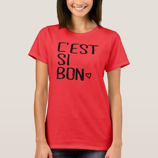 *C'EST SI BON Tシャツ (正面)