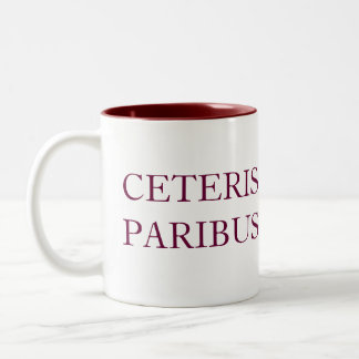 CETERIS PARIBUS ツートーンマグカップ