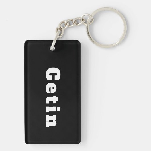 Cetin キーホルダー (裏面)