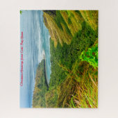 Cetti Bay Guam.Christmas Greetings Jigsaw Puzzle ジグソーパズル (縦)