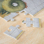 Cetusの星座「地図書Coelからのクジラ、 ジグソーパズル (側面)