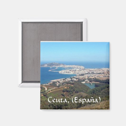 Ceuta (España) マグネット (正面/裏面)