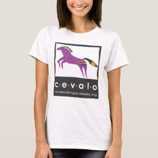 Cevaloのお洒落な馬 Tシャツ