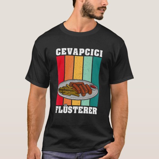 Cevapcici Kebab Balkan cuisine 14 Tシャツ (正面)