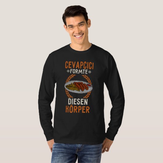 Cevapcici Kebab Balkan cuisine 21 Tシャツ (正面フル)