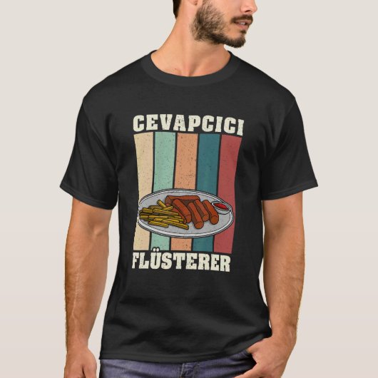 Cevapcici Kebab Balkan cuisine 28 Tシャツ (正面)