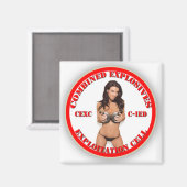 CEXC複合火薬開発セルCIED マグネット (正面/裏面)