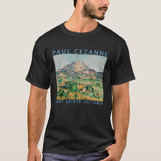 Cezanne Funny T Art Impressionism Painting Men Wom Tシャツ (正面)