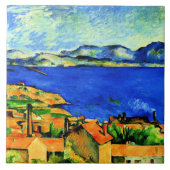 Cezanne - Gulf of Marseille タイル (正面)