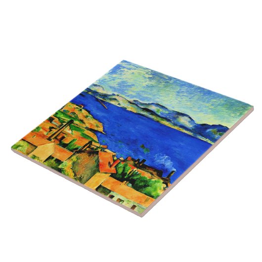 Cezanne - Gulf of Marseille タイル (側面)