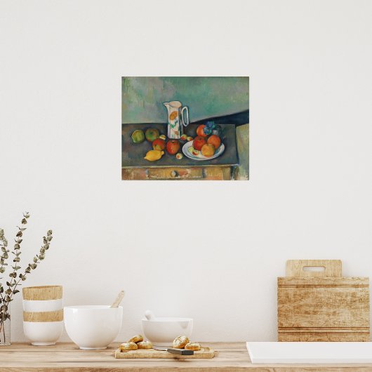 Cézanne - Still Life ポスター (キッチン)