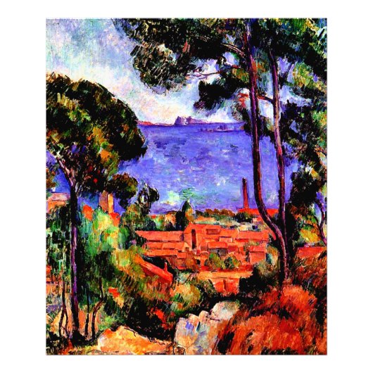 Cezanne - View through the Trees フォトプリント (正面)