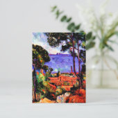 Cezanne - View through the Trees ポストカード (スタンド正面)