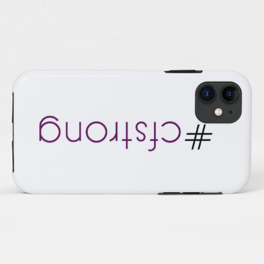 CFの強いiPHONEの場合 Case-Mate iPhoneケース (裏面(横))