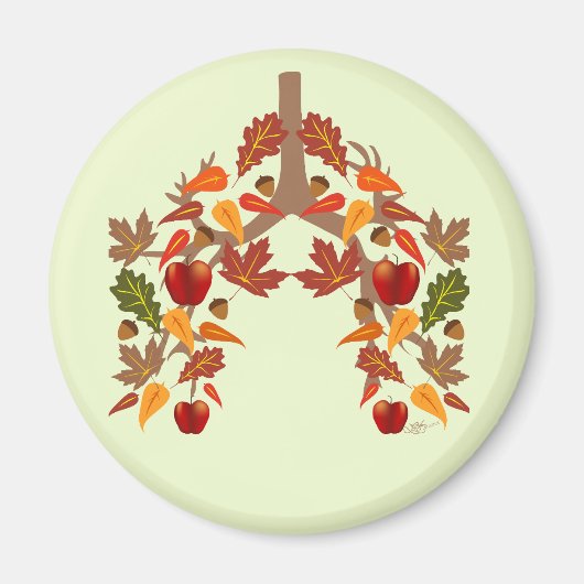 CF秋 マグネット (正面)