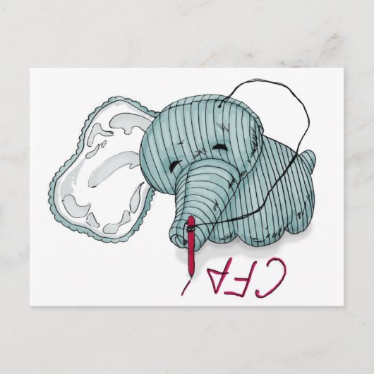 CF4Lヘレファント ポストカード (正面)