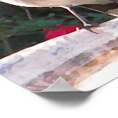 CF – 青いおもしろいジェイのポスター ポスター (角)