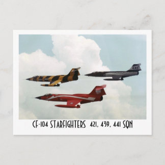 CF-104スターファイター ポストカード