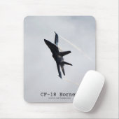 CF-18ホーネット航空機マウスパッド マウスパッド (マウス)