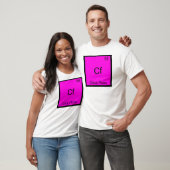 Cf - Chick Flicks化学素おもしろい子シンボル Tシャツ (ユニセックス)