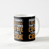 CF Coffee Programmer JavaScript Code Coffee Lover コーヒーマグカップ (正面右)